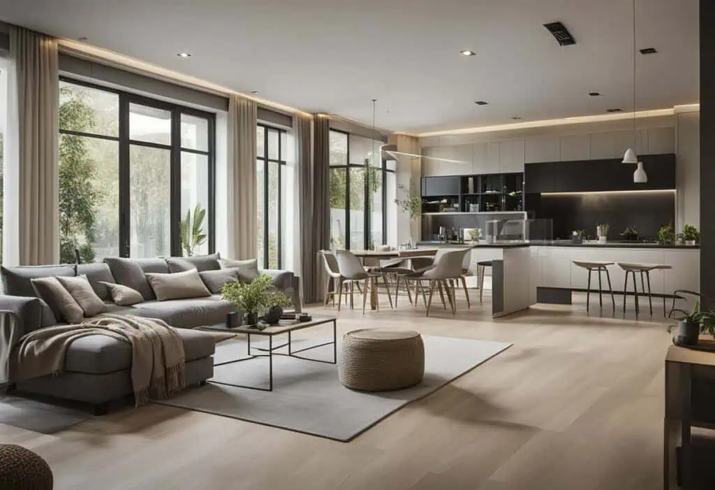 100 square meter house interior design