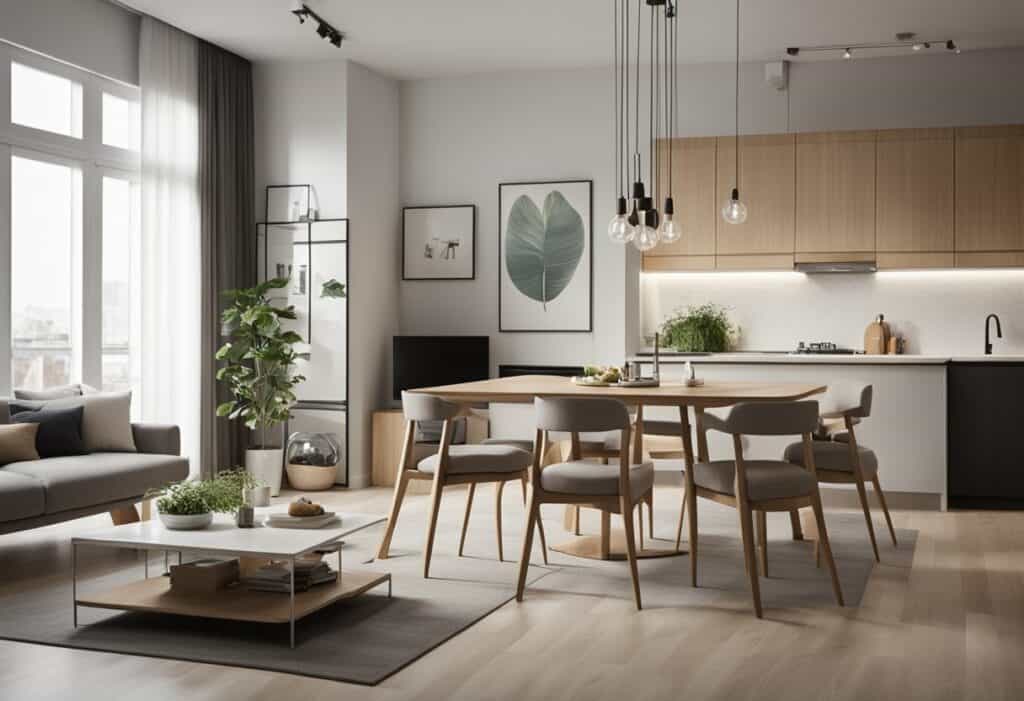 1000 sq ft apartment interior design