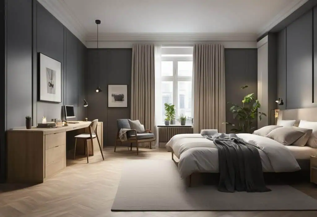 12m2 bedroom design