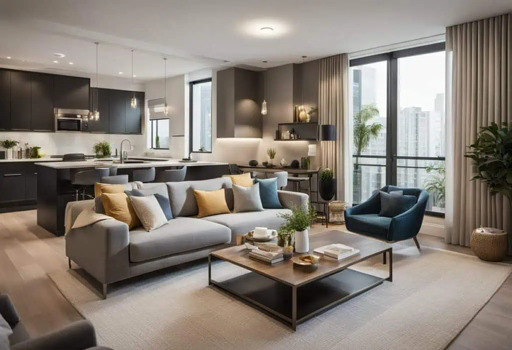 2 bedroom layout design
