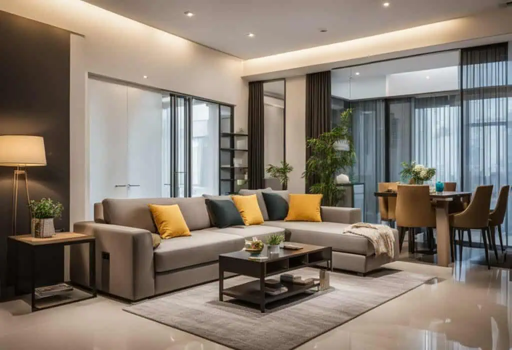 2 bhk flat interior design