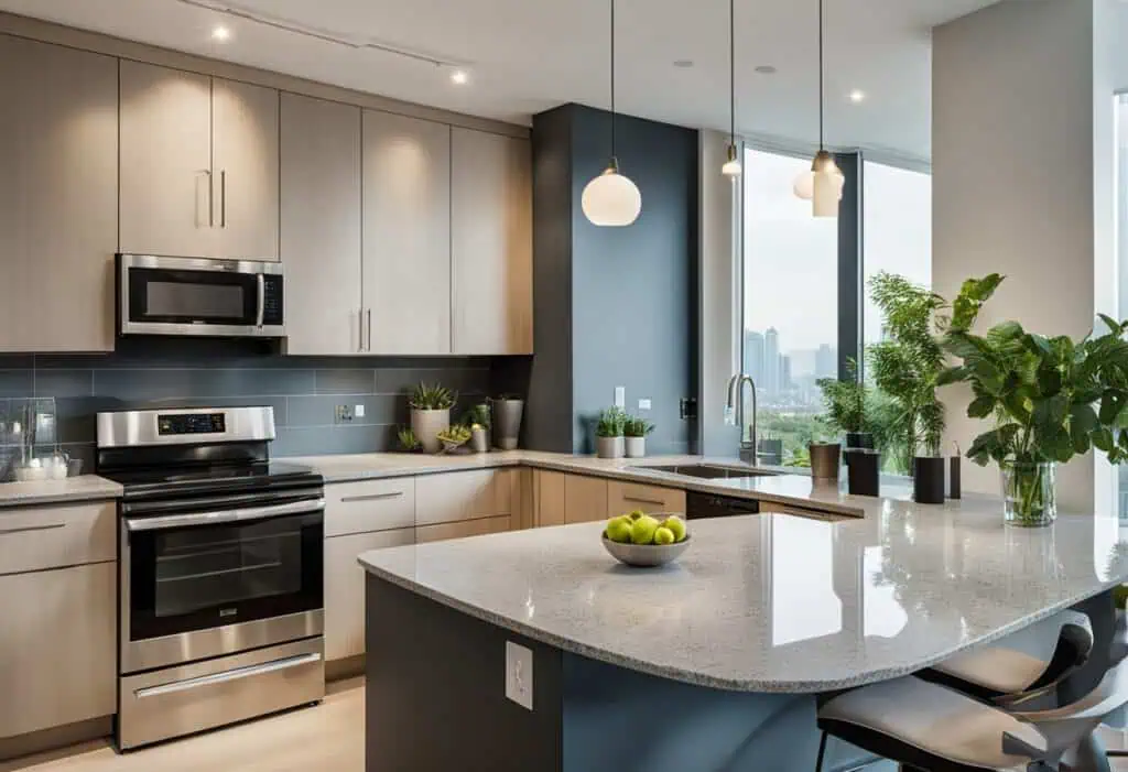 2 room bto kitchen design