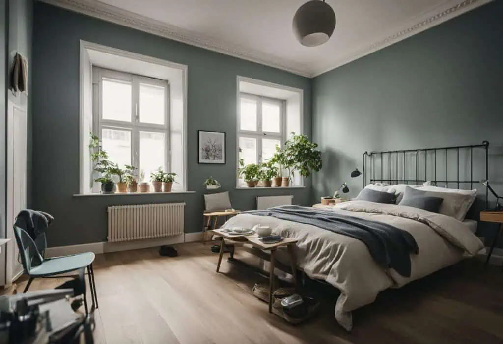 Stylish renovated 2-room flat with modern decor and natural light.
