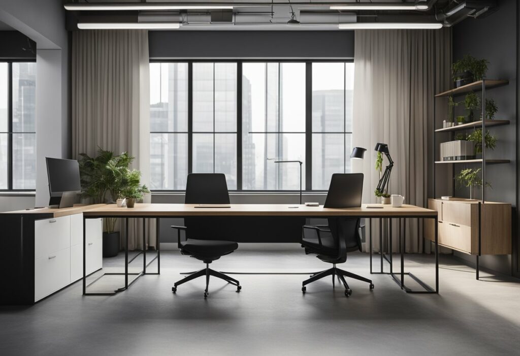 200 sqft office interior design