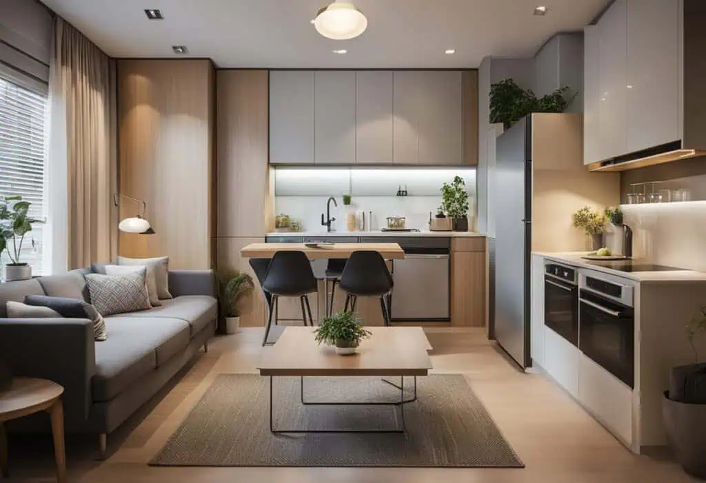250 sq ft house interior design