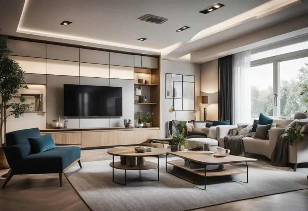 3 room flat interior design