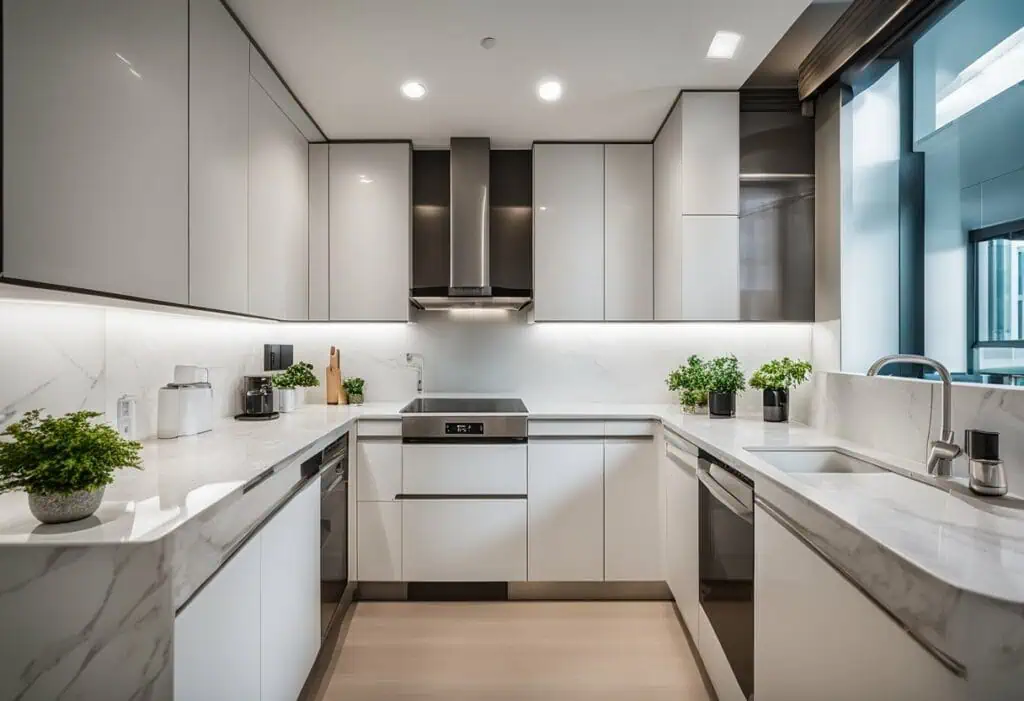 3 room hdb kitchen cabinet design
