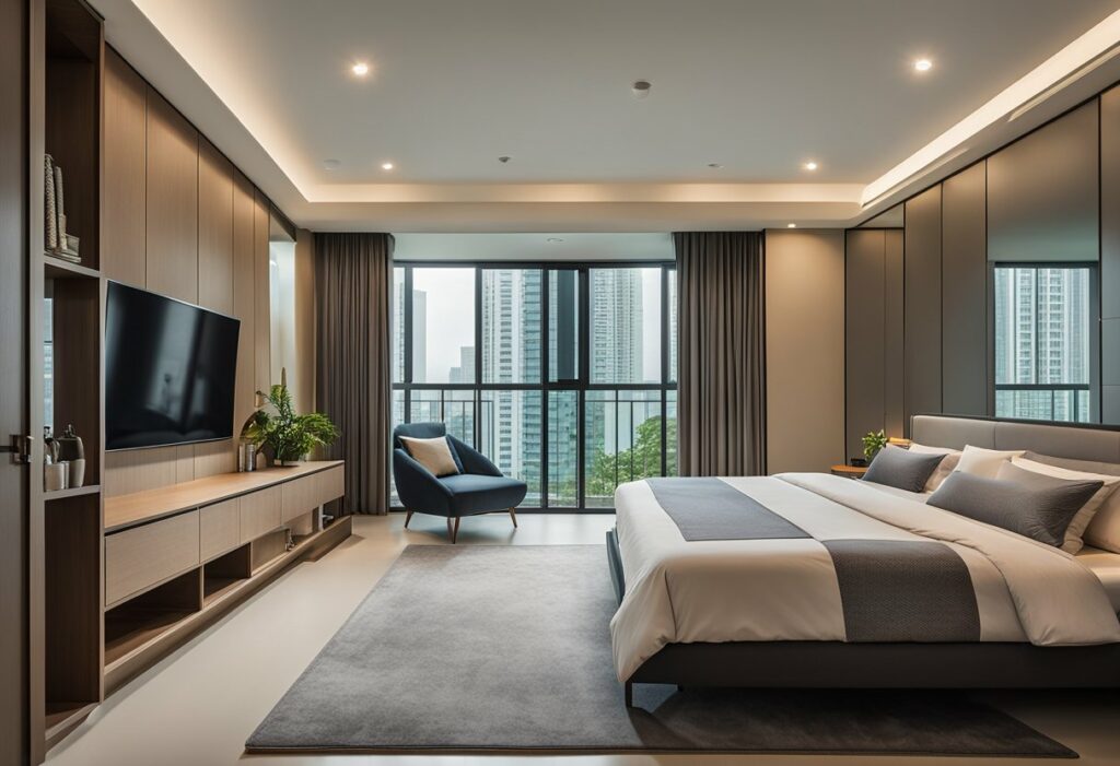3 room hdb master bedroom design