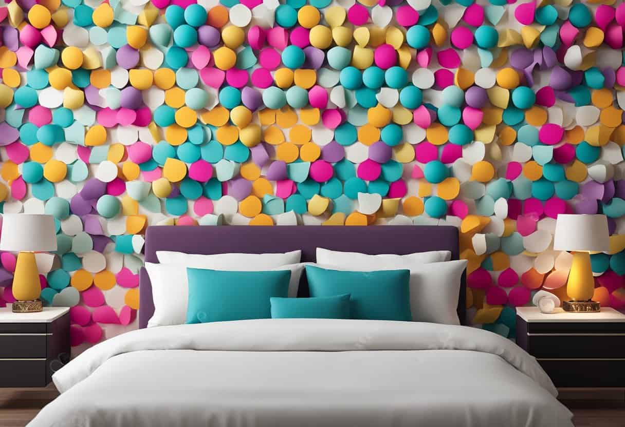 Revamp Bedroom Interior Design with 3D Wall Stickers