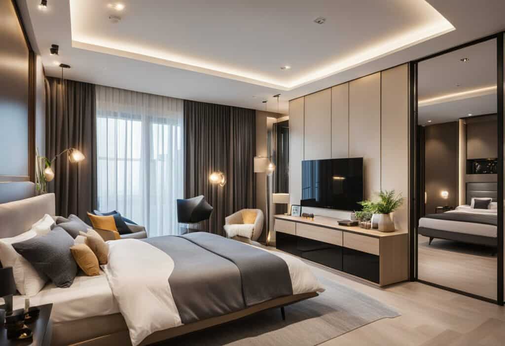 4 room bto master bedroom design
