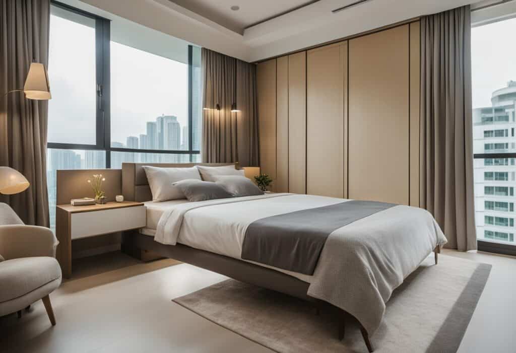 4 room hdb bedroom design