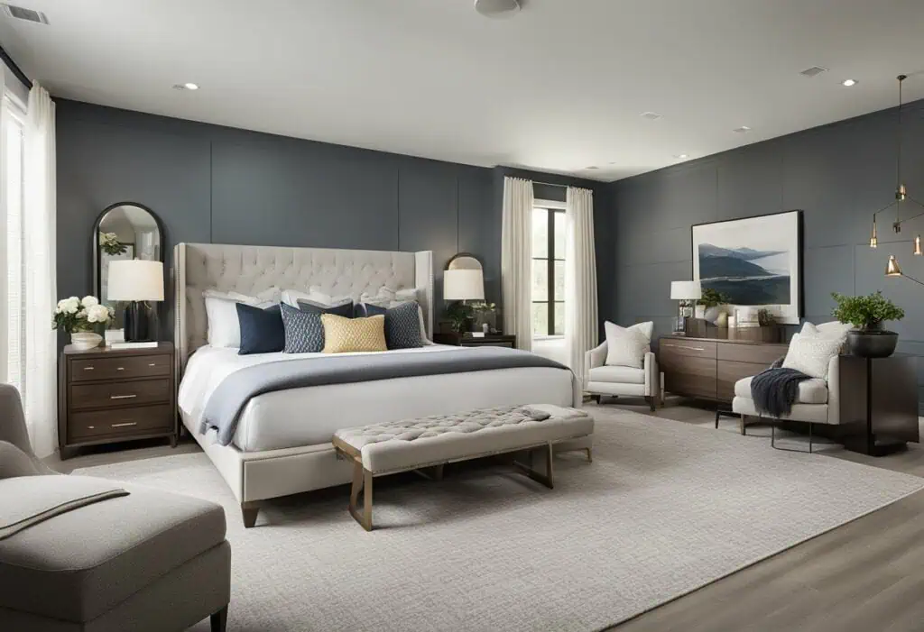 4 room master bedroom design