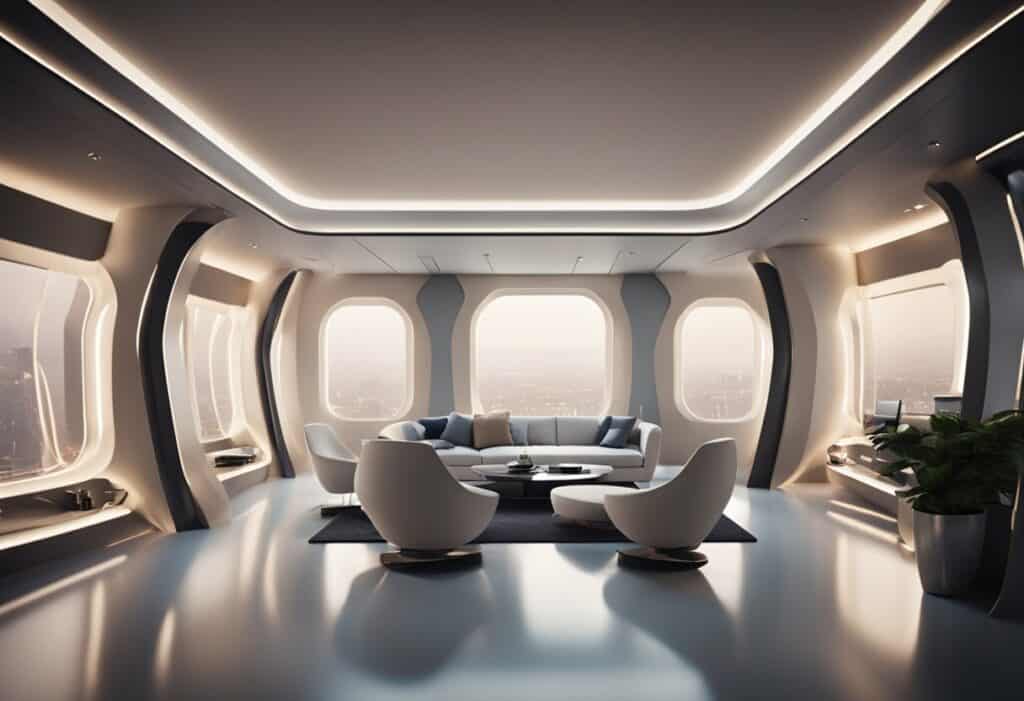 4 space interior design
