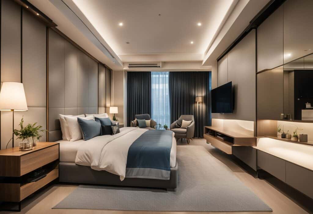 5 room hdb master bedroom design