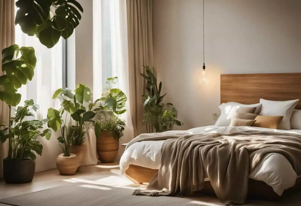 natural bedroom design