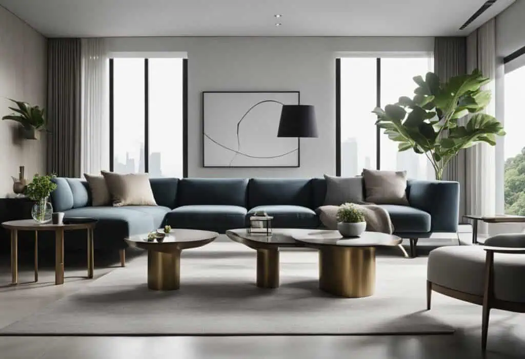 A sleek, stylish living room featuring Aero Furniture pieces, perfect for contemporary Singapore hom.