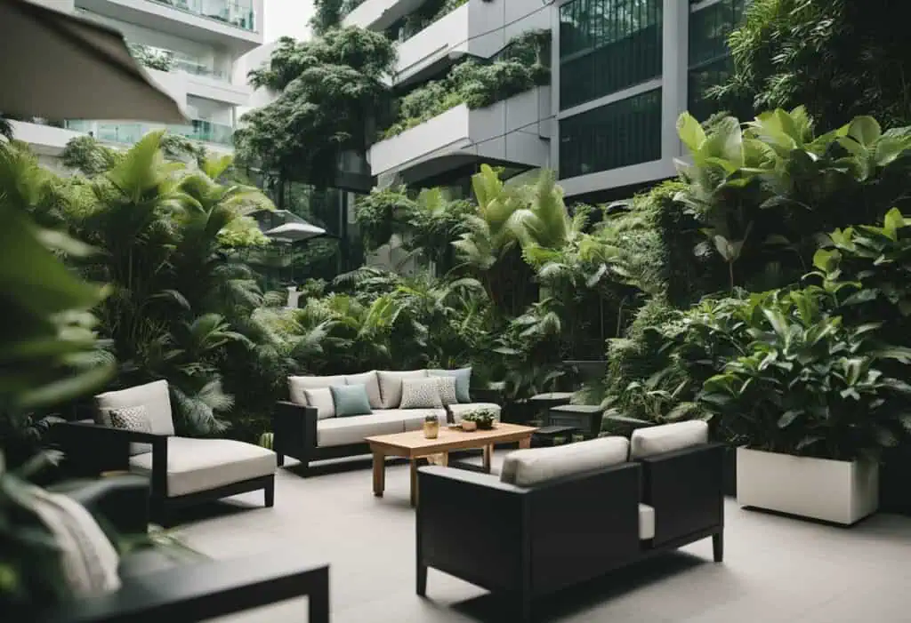 Outdoor garden furniture for a stylish, budget-friendly outdoor space in Singapore.
