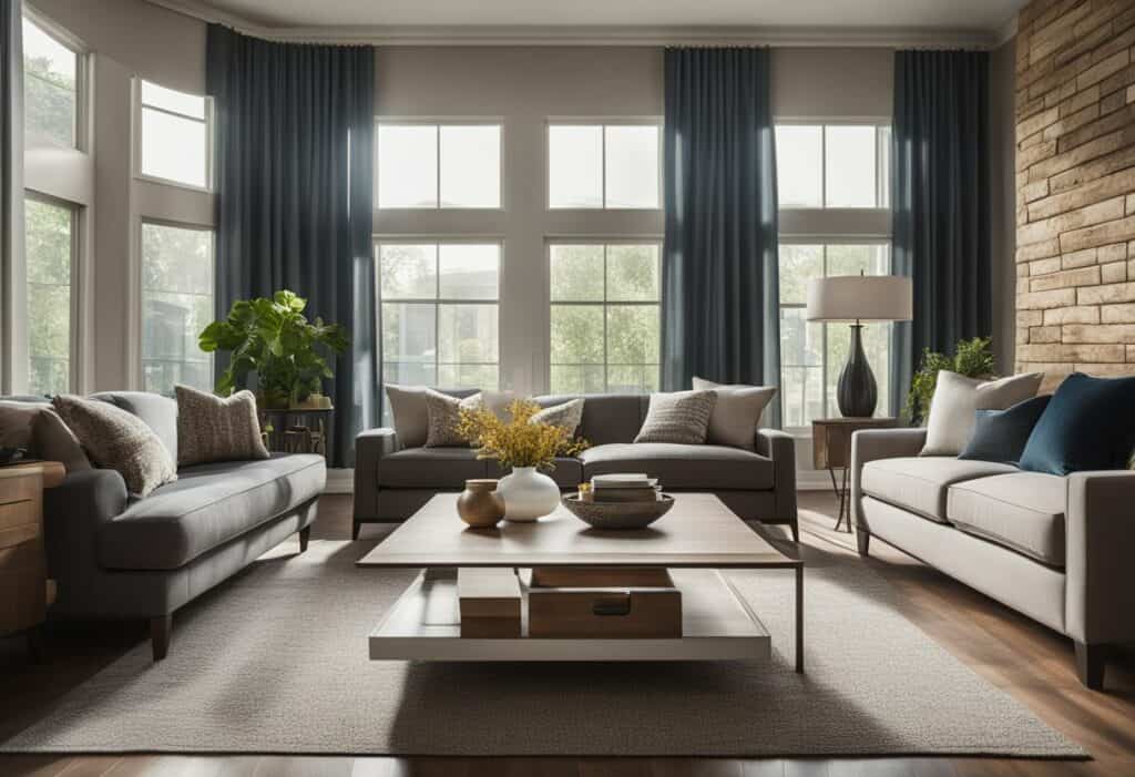 american living room design