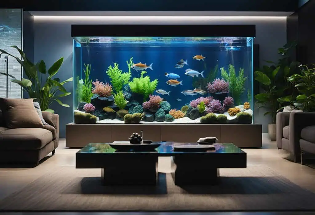 aquarium design for living room