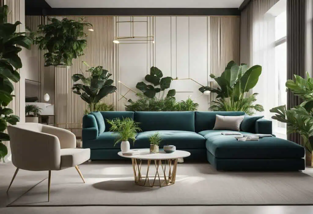 artificial plants interior design