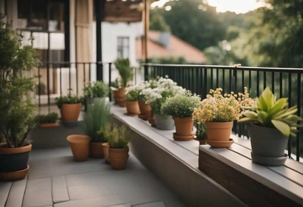 balcony design for small house