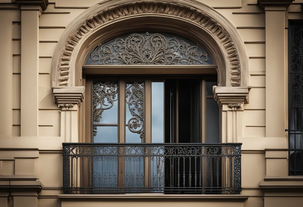 balcony door and window design