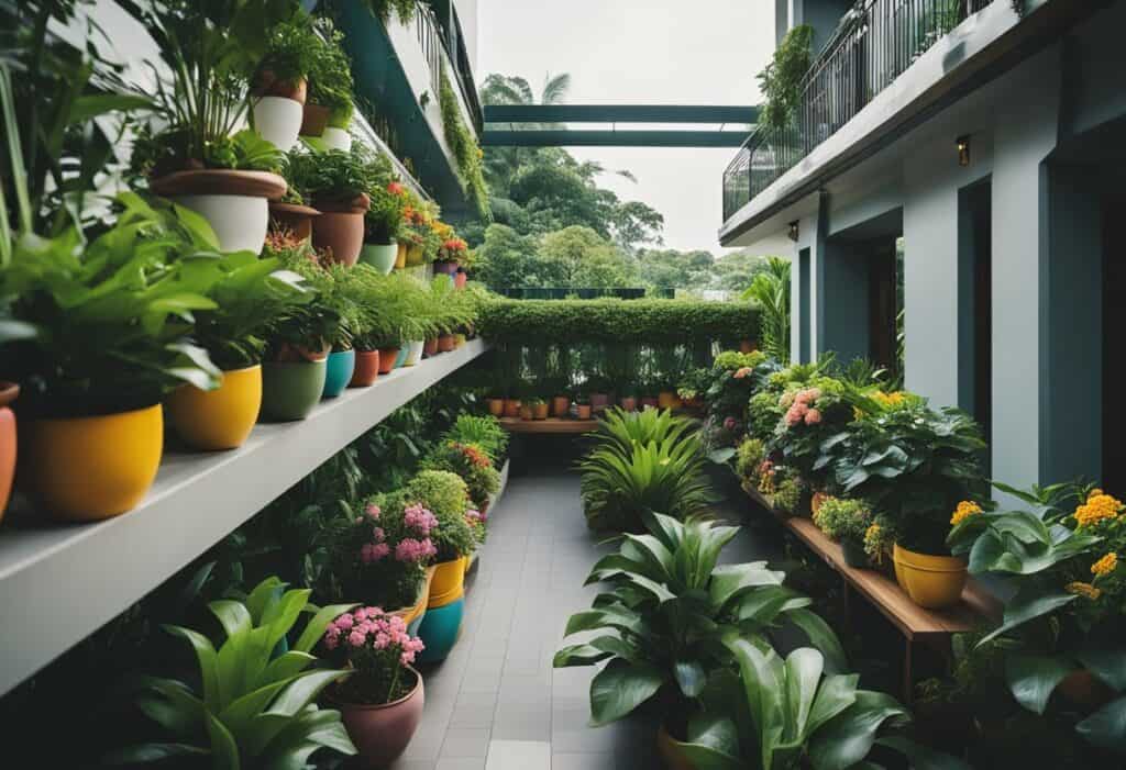 balcony garden design singapore