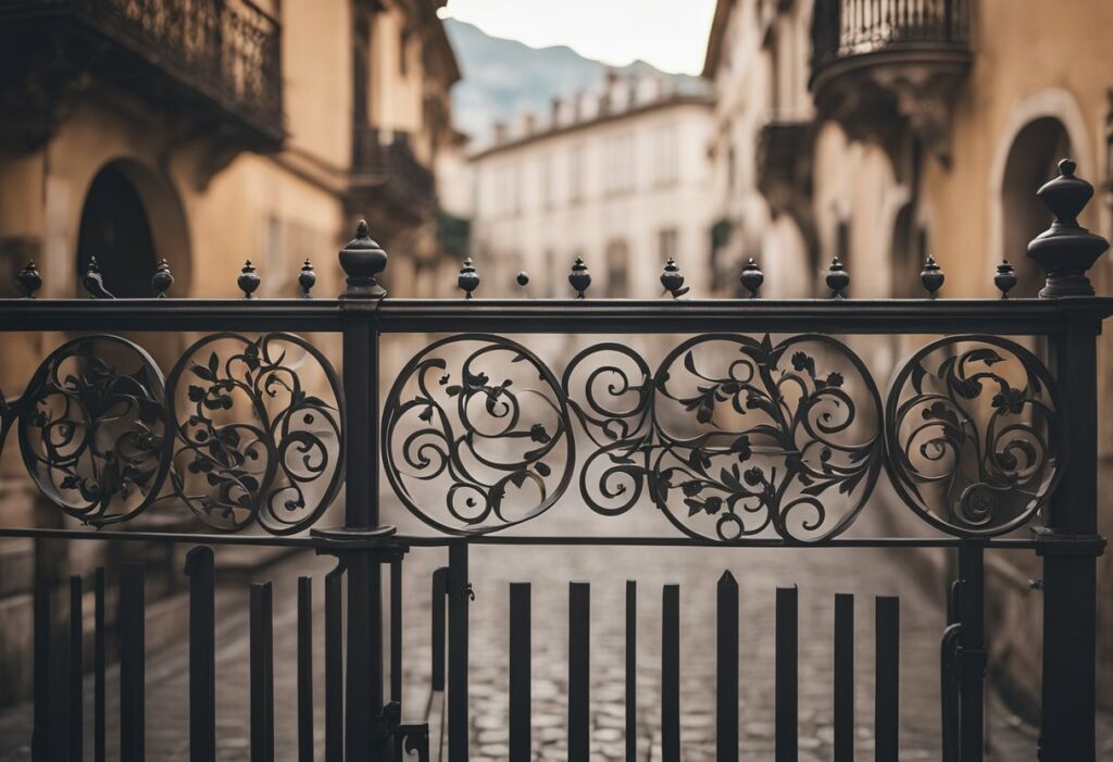 balcony gate design