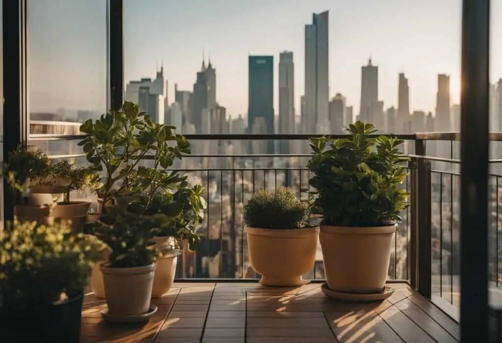balcony interior design