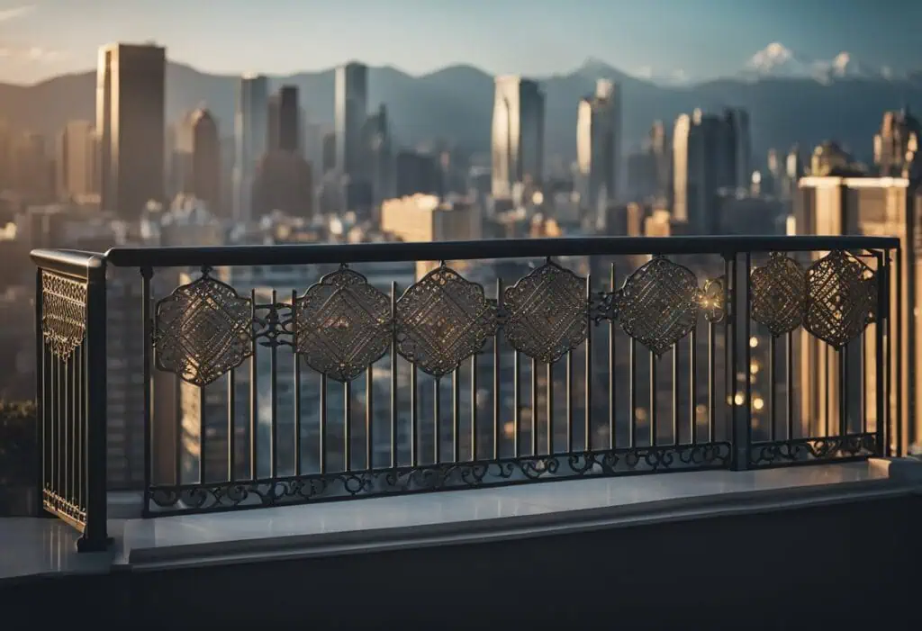 balcony metal grill design