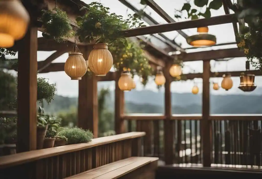 balcony shed design