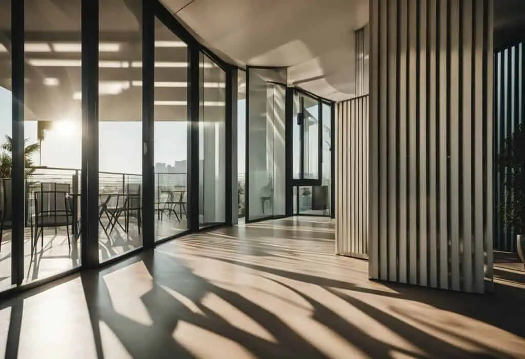 balcony sun shade design