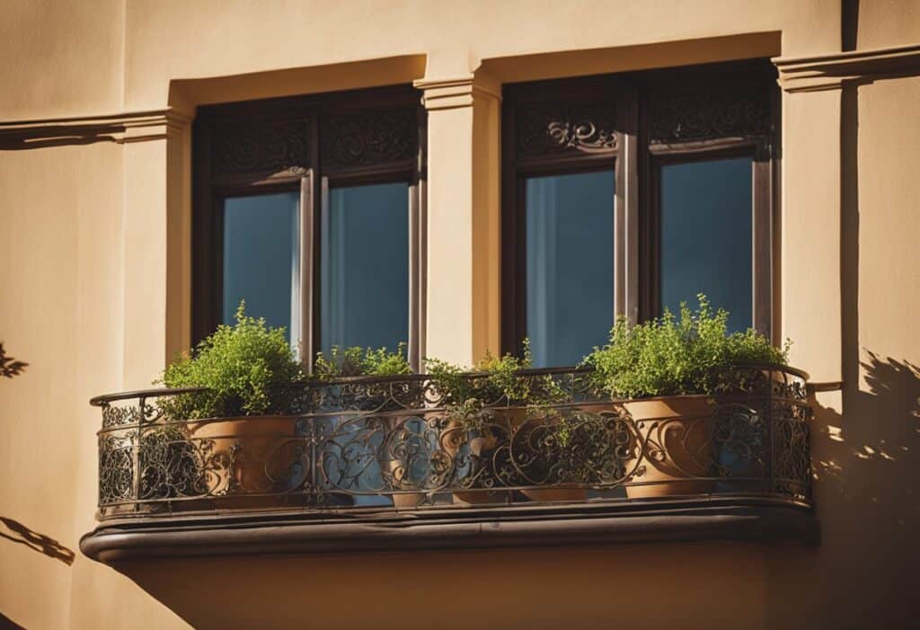 balcony window design