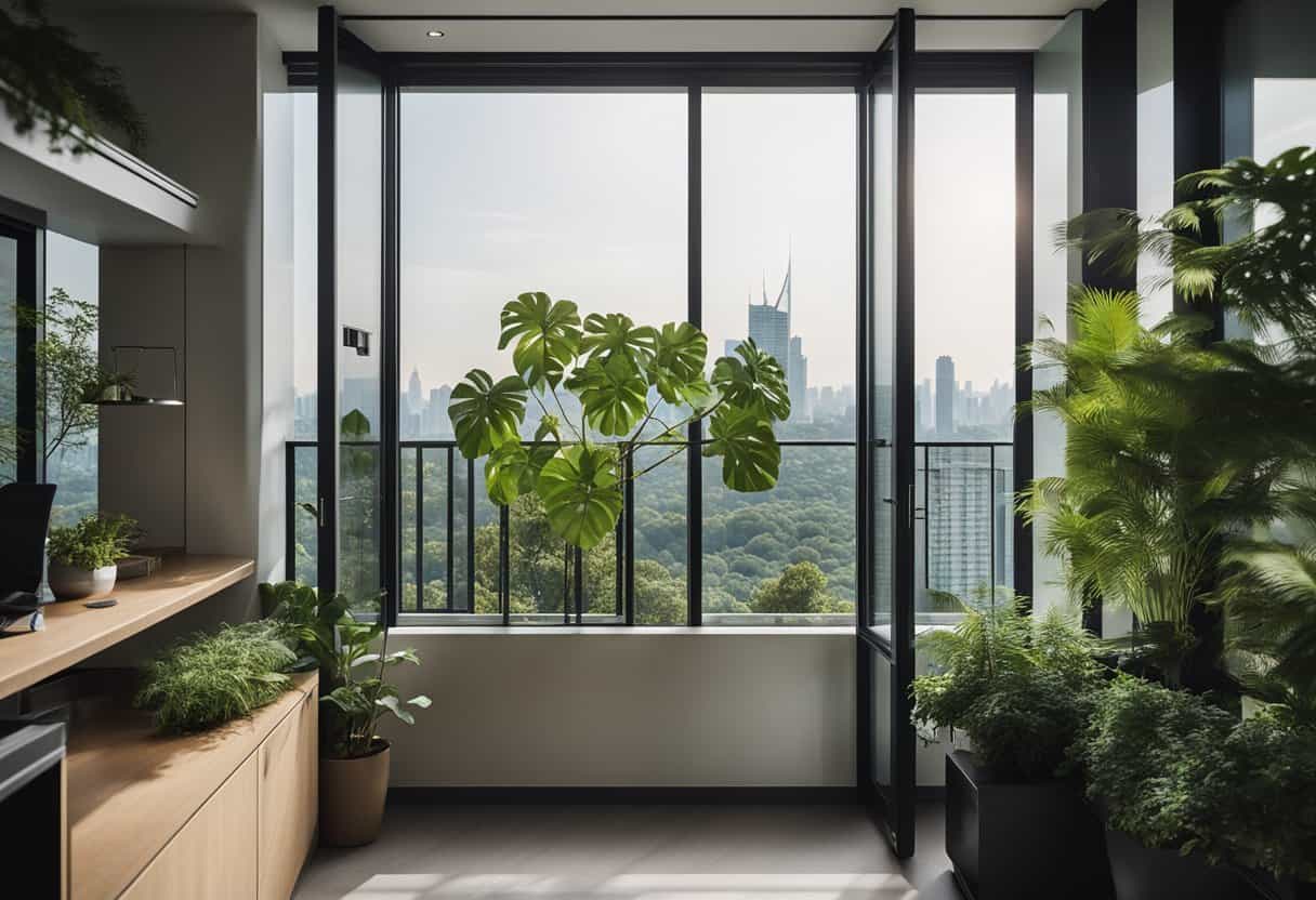 Create Storage: Balcony Cupboard Design Ideas