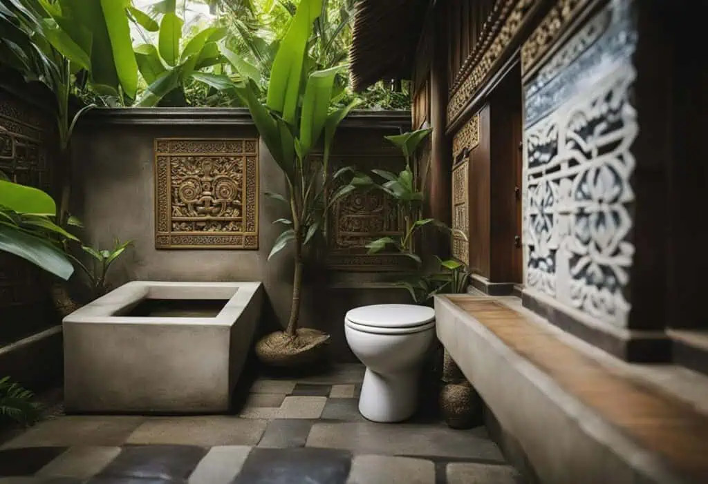balinese toilet design