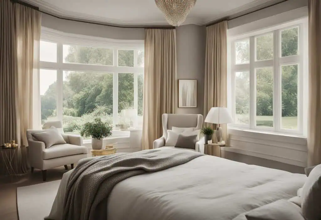 bay window bedroom design
