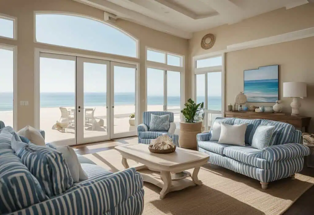 beach design living room