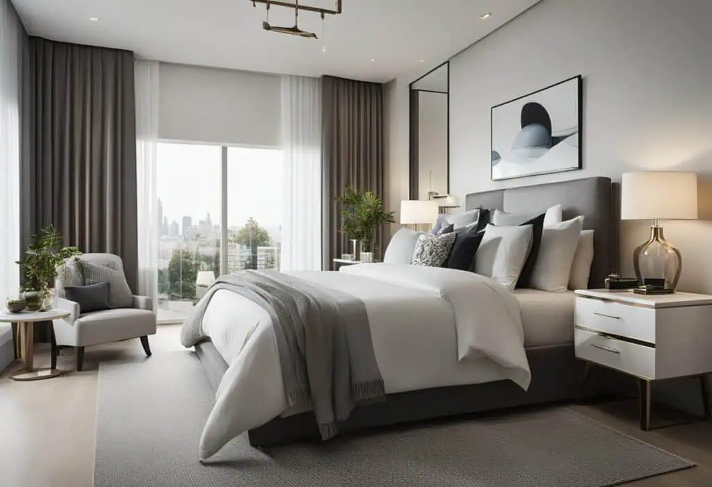 bedroom and kitchen design