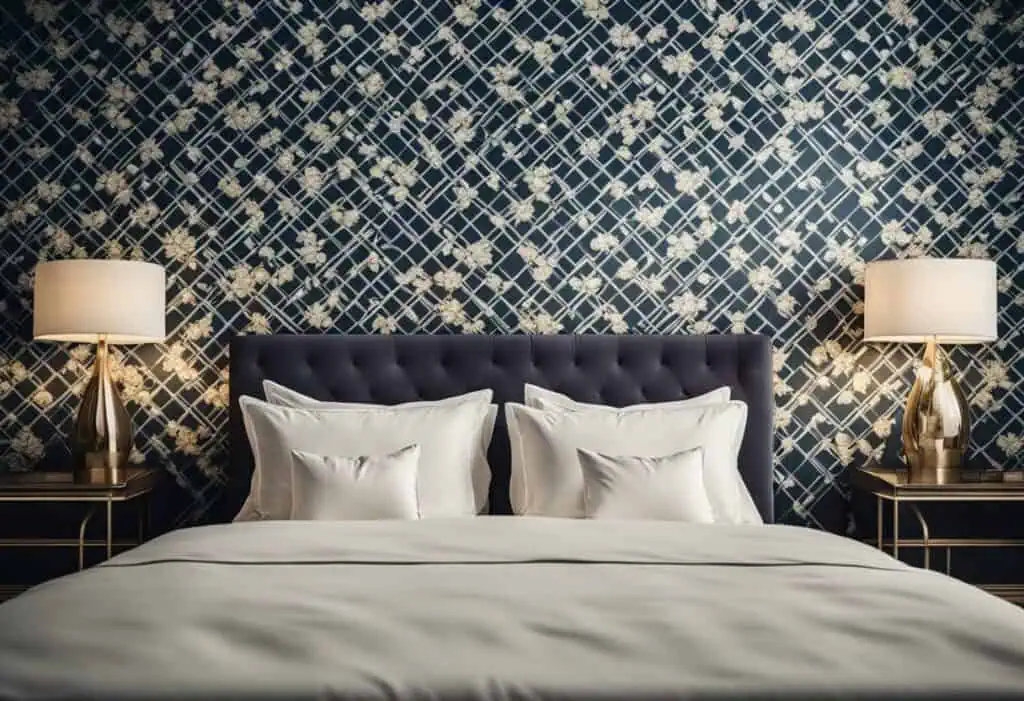bedroom bed back side wall design