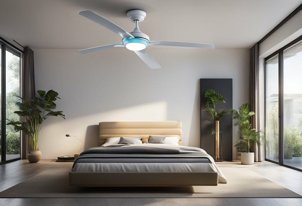 bedroom ceiling fan design ideas
