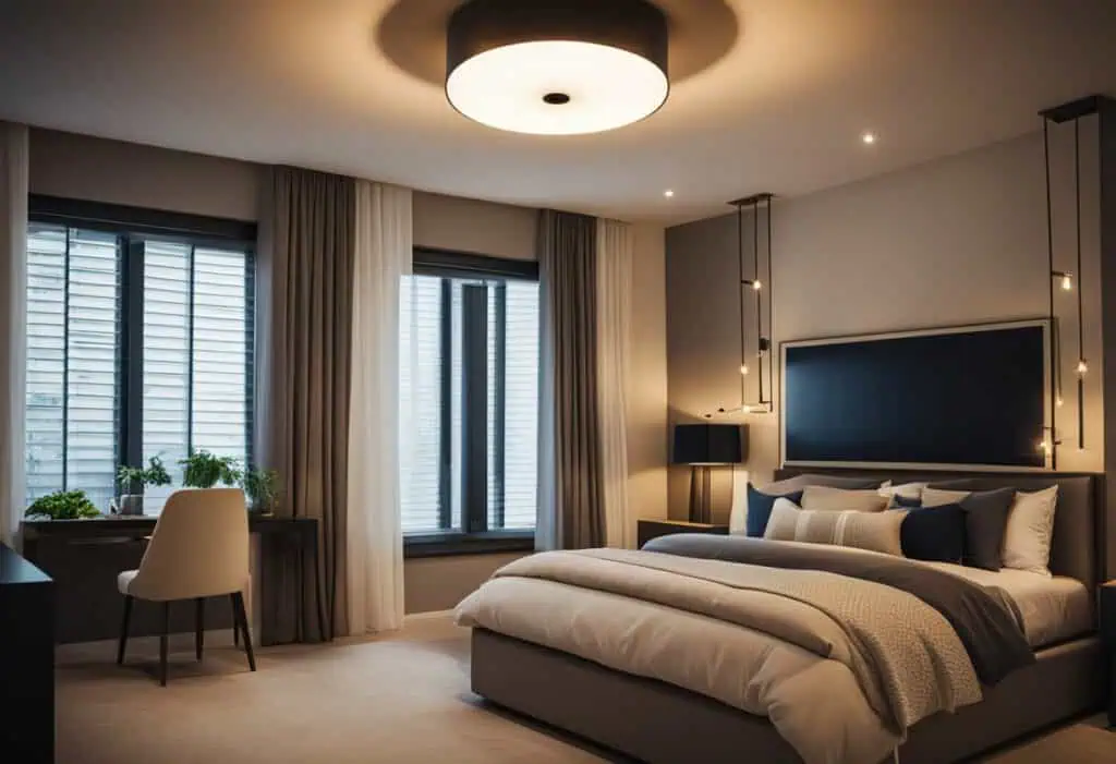 bedroom ceiling light design