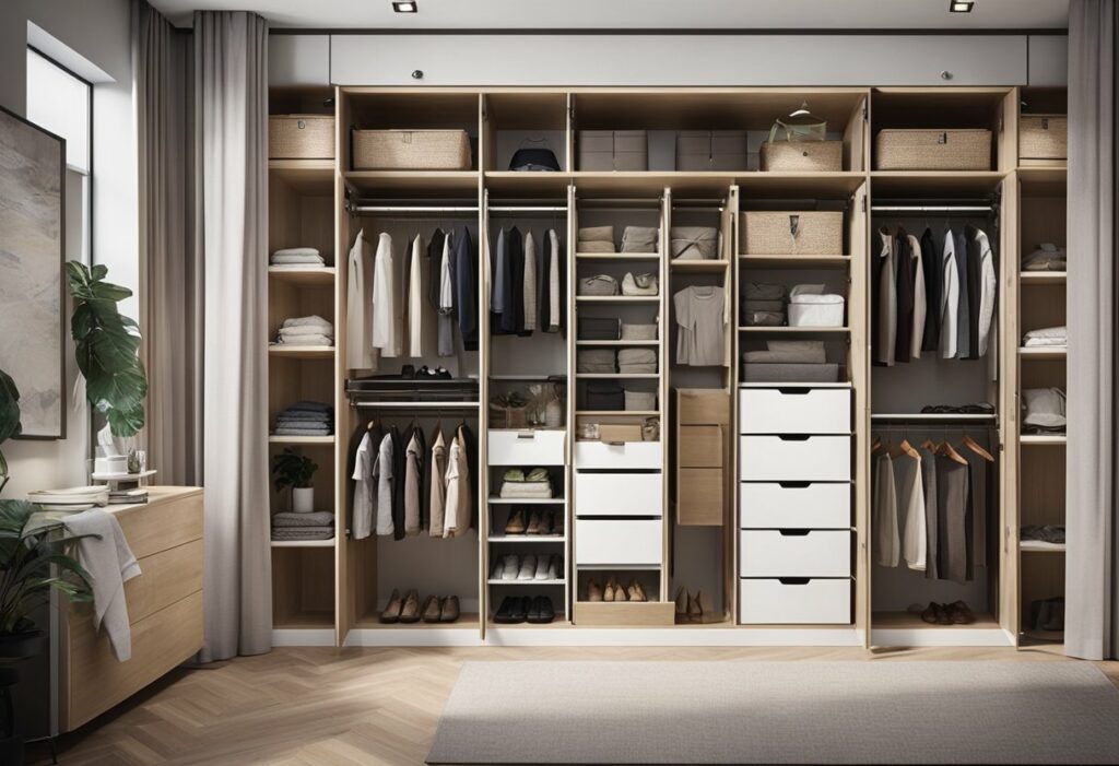 bedroom closet designs for small spaces