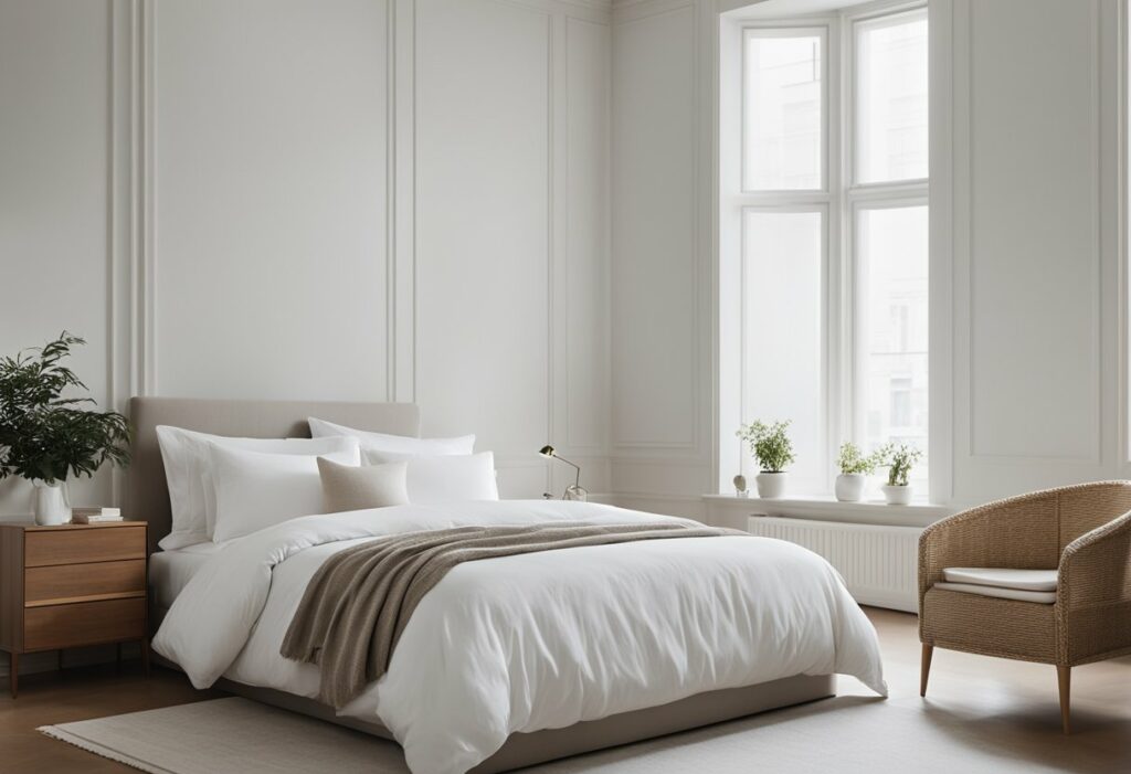 bedroom minimalist interior design