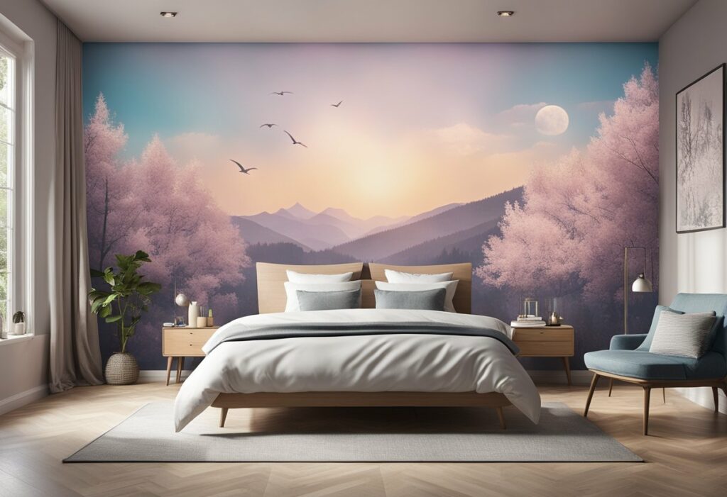 bedroom paint design