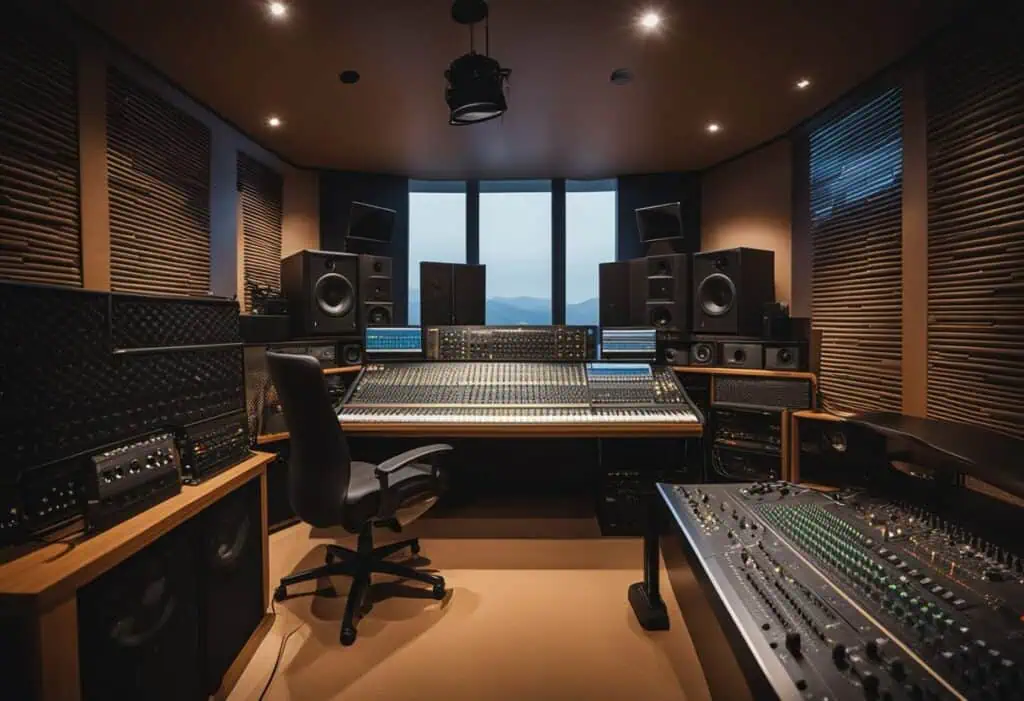 bedroom recording studio design