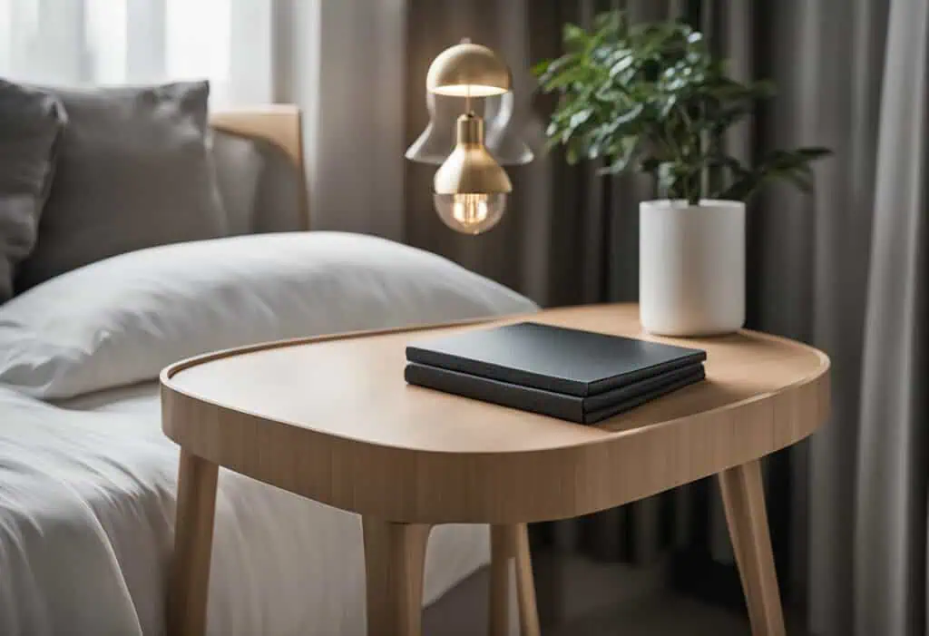 bedroom side table design