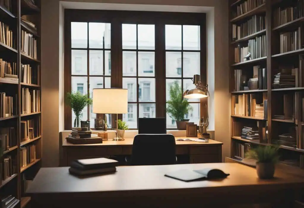 bedroom study room design