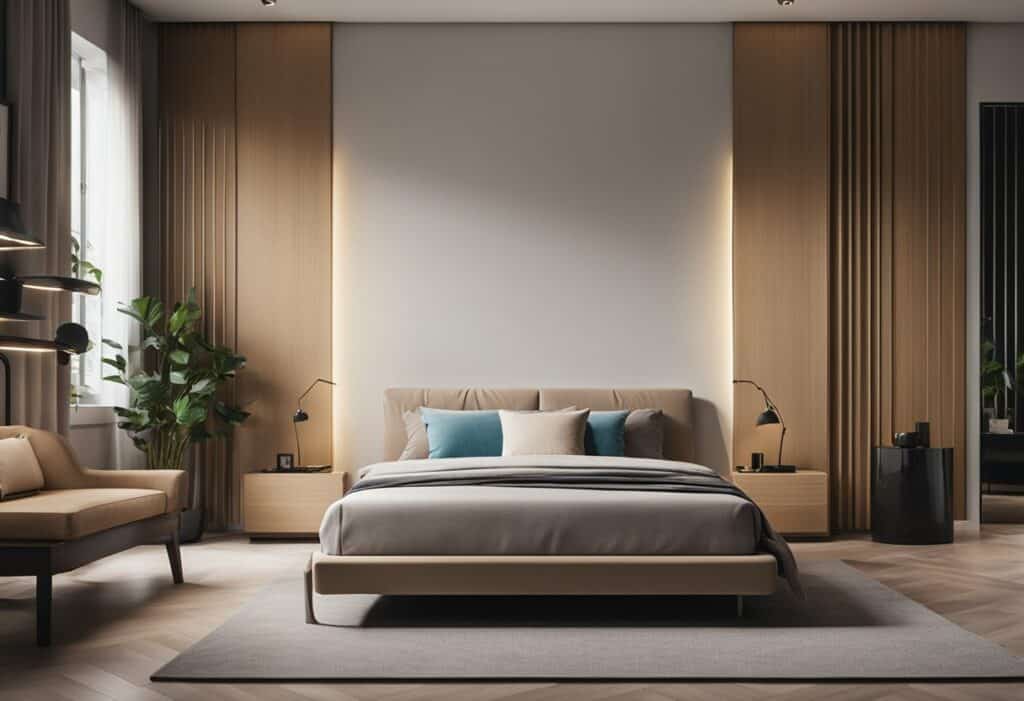 bedroom sunmica design