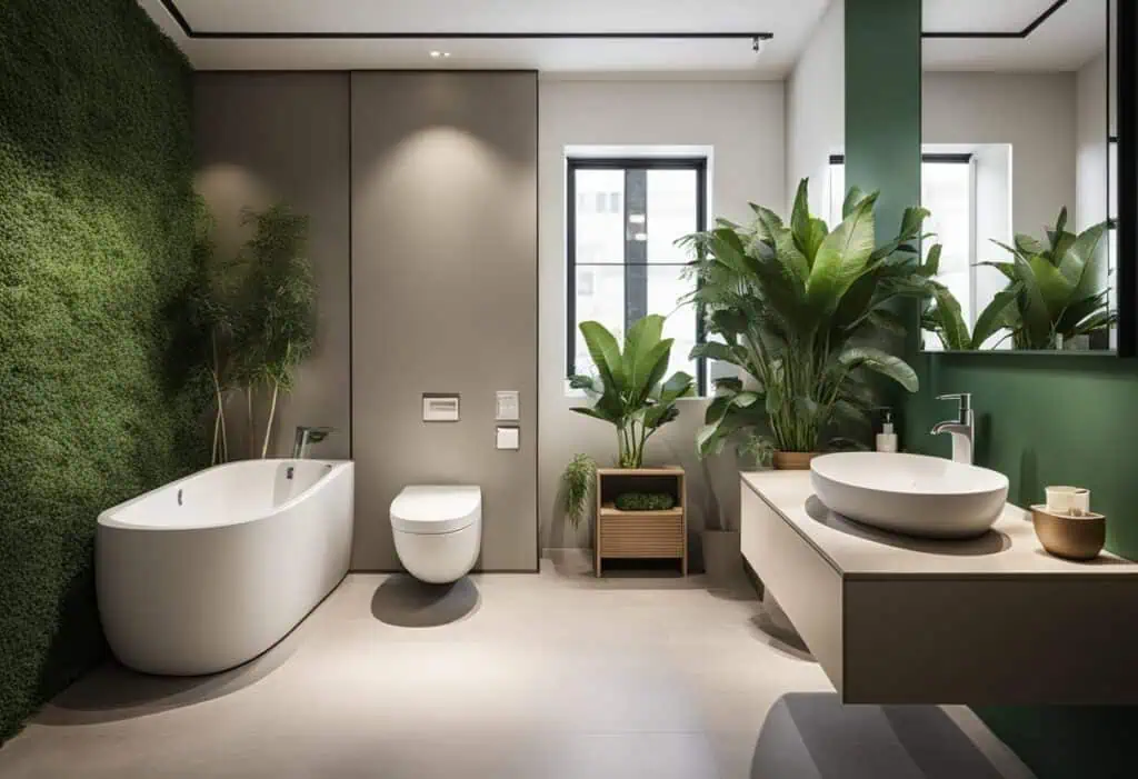 bedroom toilet design