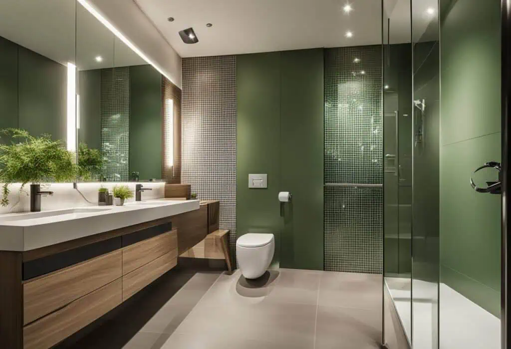 bedroom toilet design